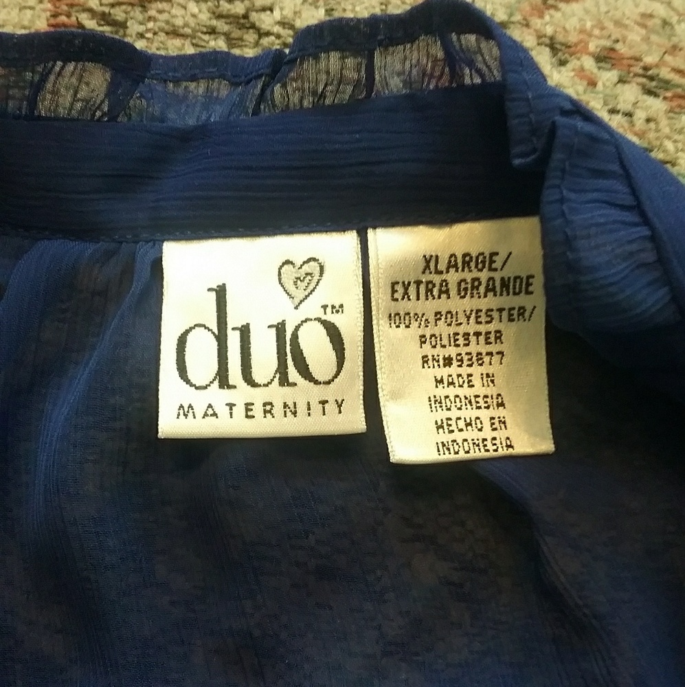 Duo size X-large women's blouse - Picture 3 of 3